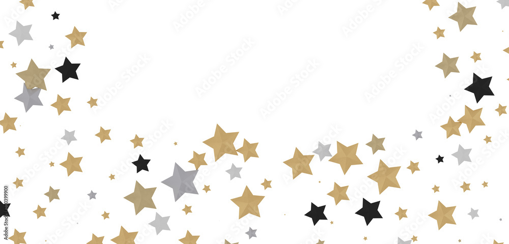 Golden Stardust Cascades in Mesmerizing 3D Rain Illustration Golden Stardust Cascades in Mesmerizing 3D Rain Illustration