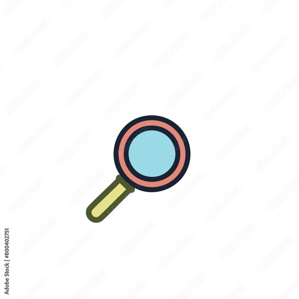 Search Magnifying Glass for Market Research
