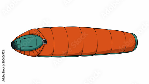 AllSeason Explorer This versatile sleeping bag is designed for all seasons. The inner lining is made of lightweight moisturewicking material to keep. Cartoon Vector.
