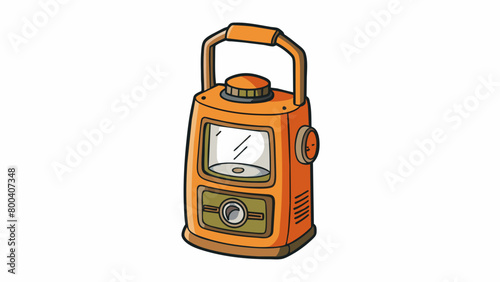 Dubbed the ultimate camping companion this lantern is a powerhouse of features. It is a multifunctional tool that not only provides light but also. Cartoon Vector.