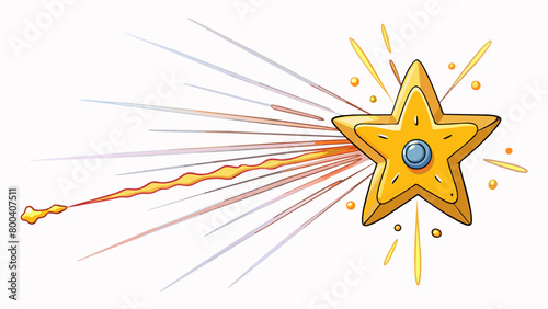 In a distant corner of the universe a dying star swells in size before releasing a blinding burst of light and radiation. As it fades a pulsating. Cartoon Vector.