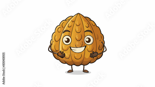 The grain has a mild nutty flavor and can be easily seasoned and combined with other ingredients to make a flavorful dish.  on white background . Cartoon Vector.