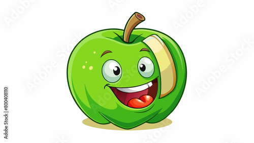 The g had a delightful mix of tart and sweet flavors creating a refreshing and mouthwatering taste. Its skin was thick and pliable easily peeled away. Cartoon Vector.