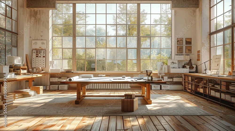 Daylight Illuminates Architectural Brilliance, generative ai Daylight Illuminates Architectural Brilliance, generative ai