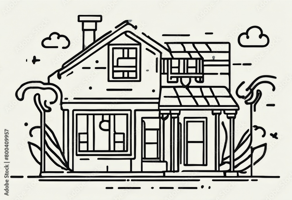 'eps graphics icon vector white background rent Home sale pattern linear real line estate sign Business Design Banner Isolated House Hand Illustration' 'eps graphics icon vector white background rent Home sale pattern linear real line estate sign Business Design Banner Isolated House Hand Illustration'