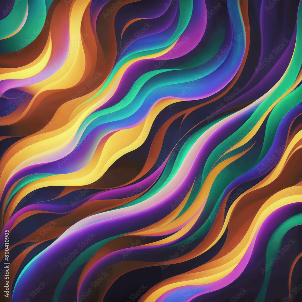 Abstract color gradient fluidity background design