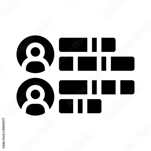 ballot glyph icon