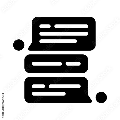 communications glyph icon