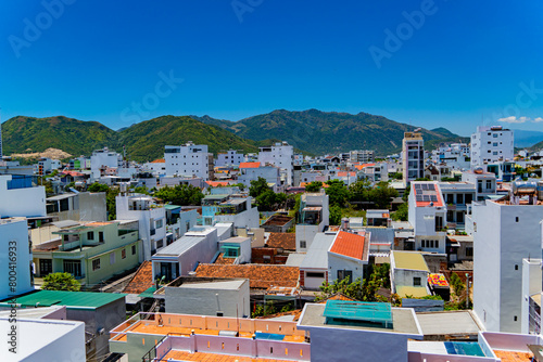 The Vietnamese quarter.
The southern part of Nha Trang city in Vietnam. photo
