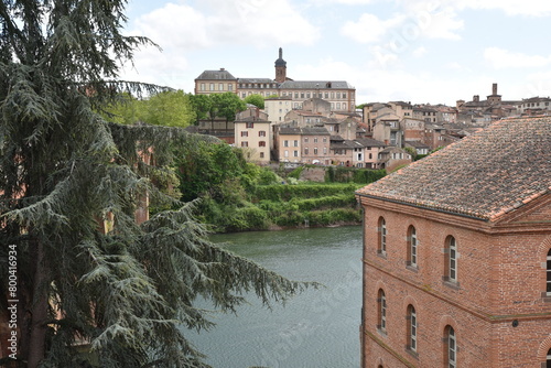 Le Tarn et la ville d'Albi. France