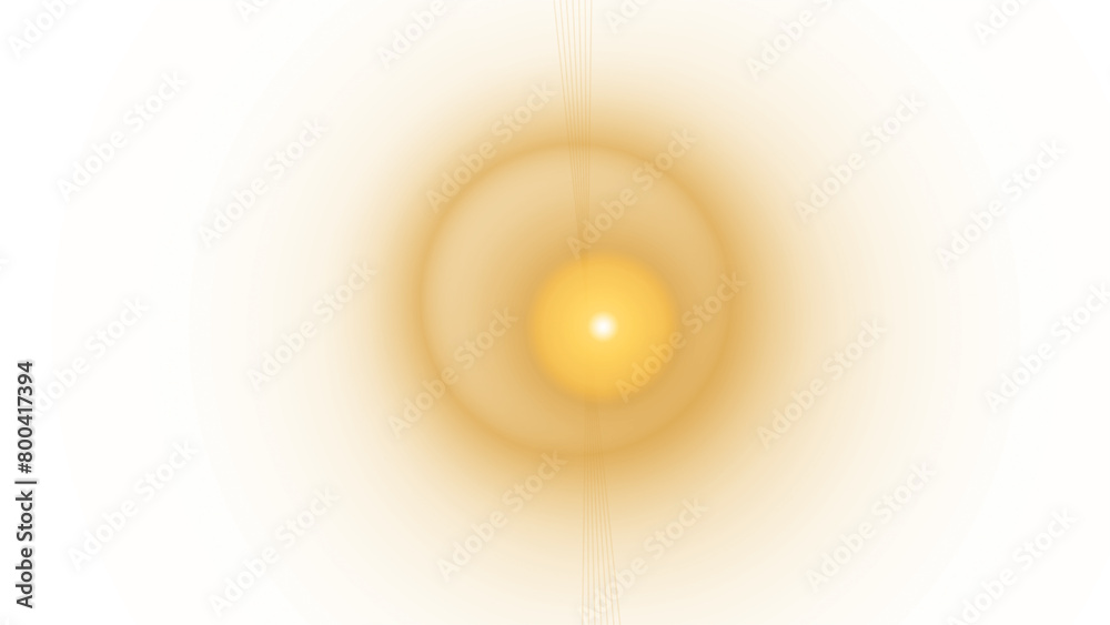 Realistic Lens Flare Effect Background