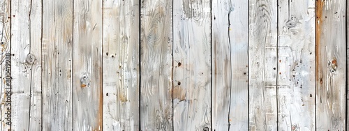 Weathered white wood boards with distinctive grain, white wooden wallpaper
