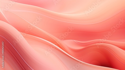 A pink wave with a pink background. The pink wave is very long and has a lot of detail
