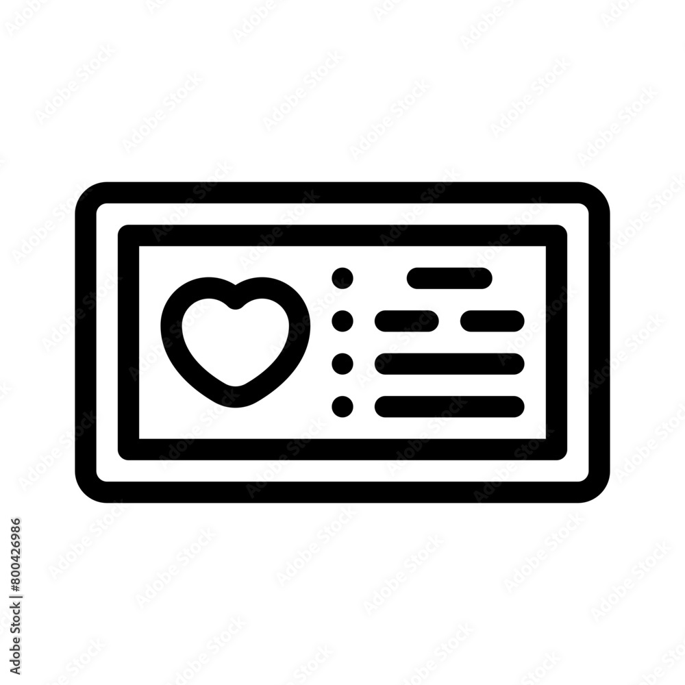 letter line icon letter line icon