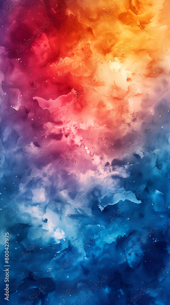 Abstract watercolor background ,. Colorful abstract background for your design ,Digital art painting,watercolor style design with soft and blended colors
