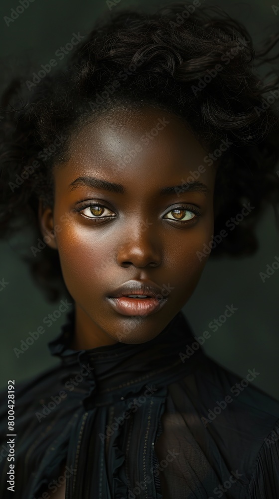 Portrait of a 30 year old black woman Portrait of a 30 year old black woman