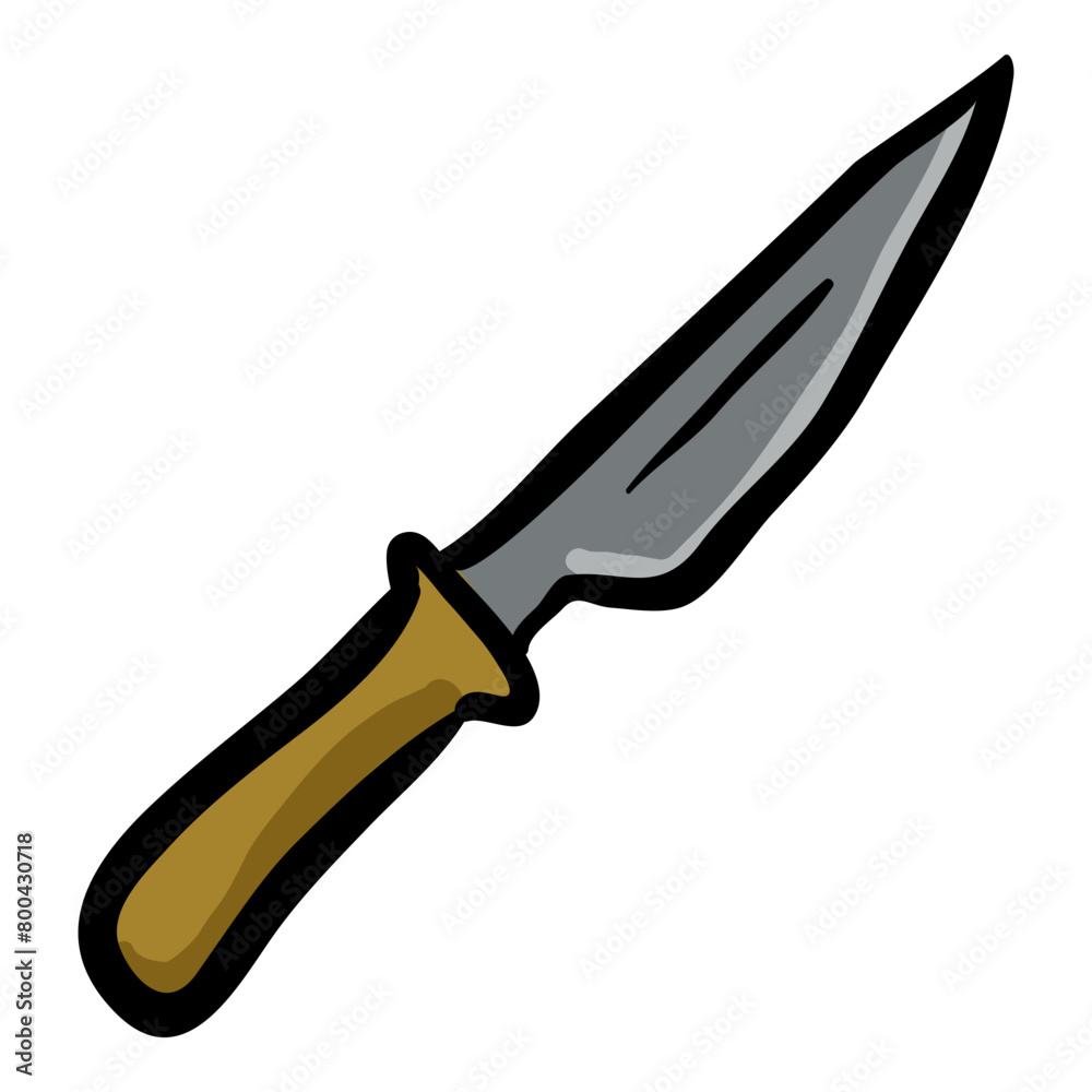 Knife - Hand Drawn Doodle Icon Knife - Hand Drawn Doodle Icon