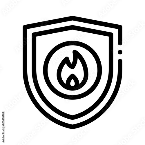 fire line icon