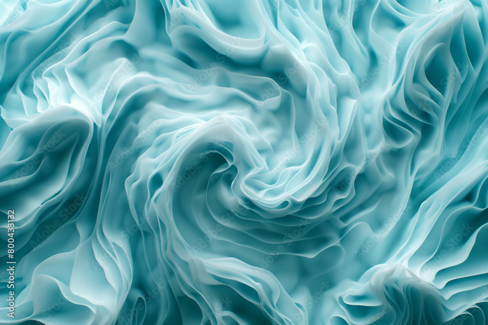 Fototapeta premium Aqua Marine Paper Waves Texture