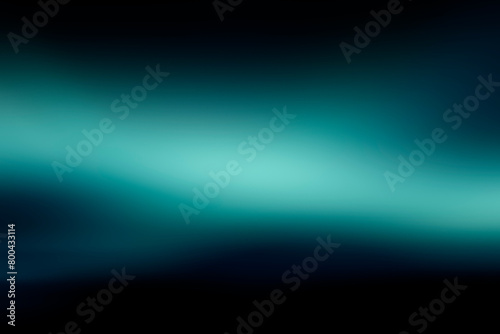 Turquoise blue, emerald green gradient abstract blur background	