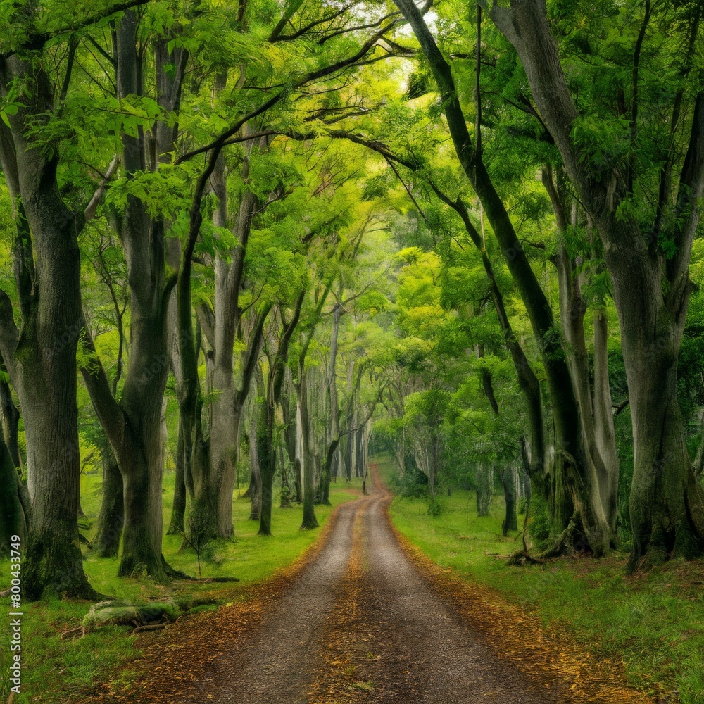 Fototapeta premium Stream in forest