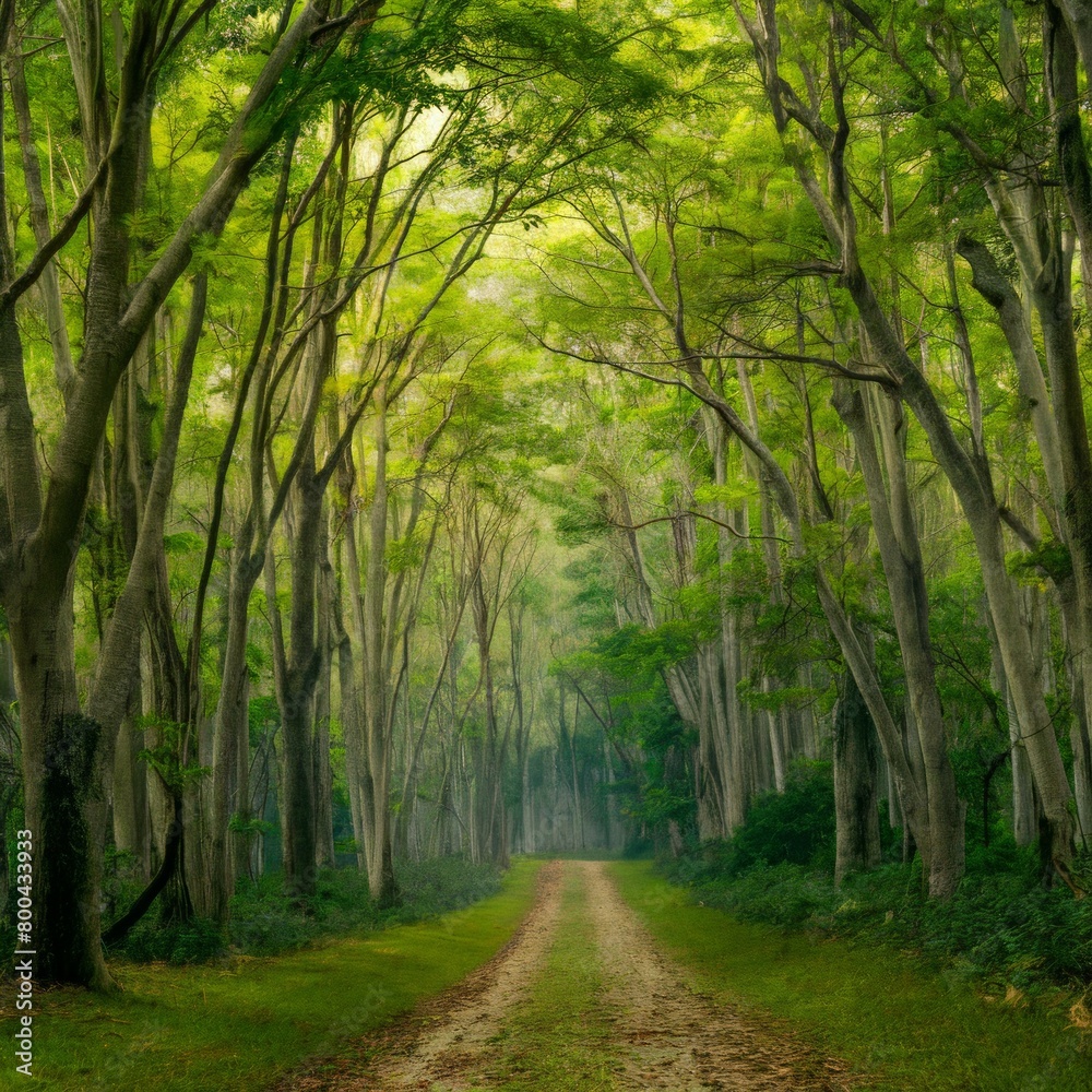 Fototapeta premium Stream in forest