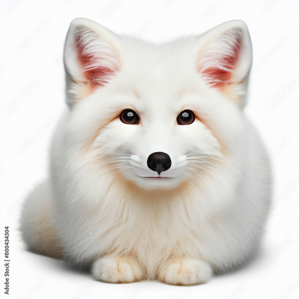 white fox terrier on white