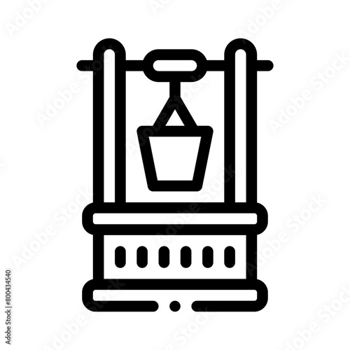 well line icon