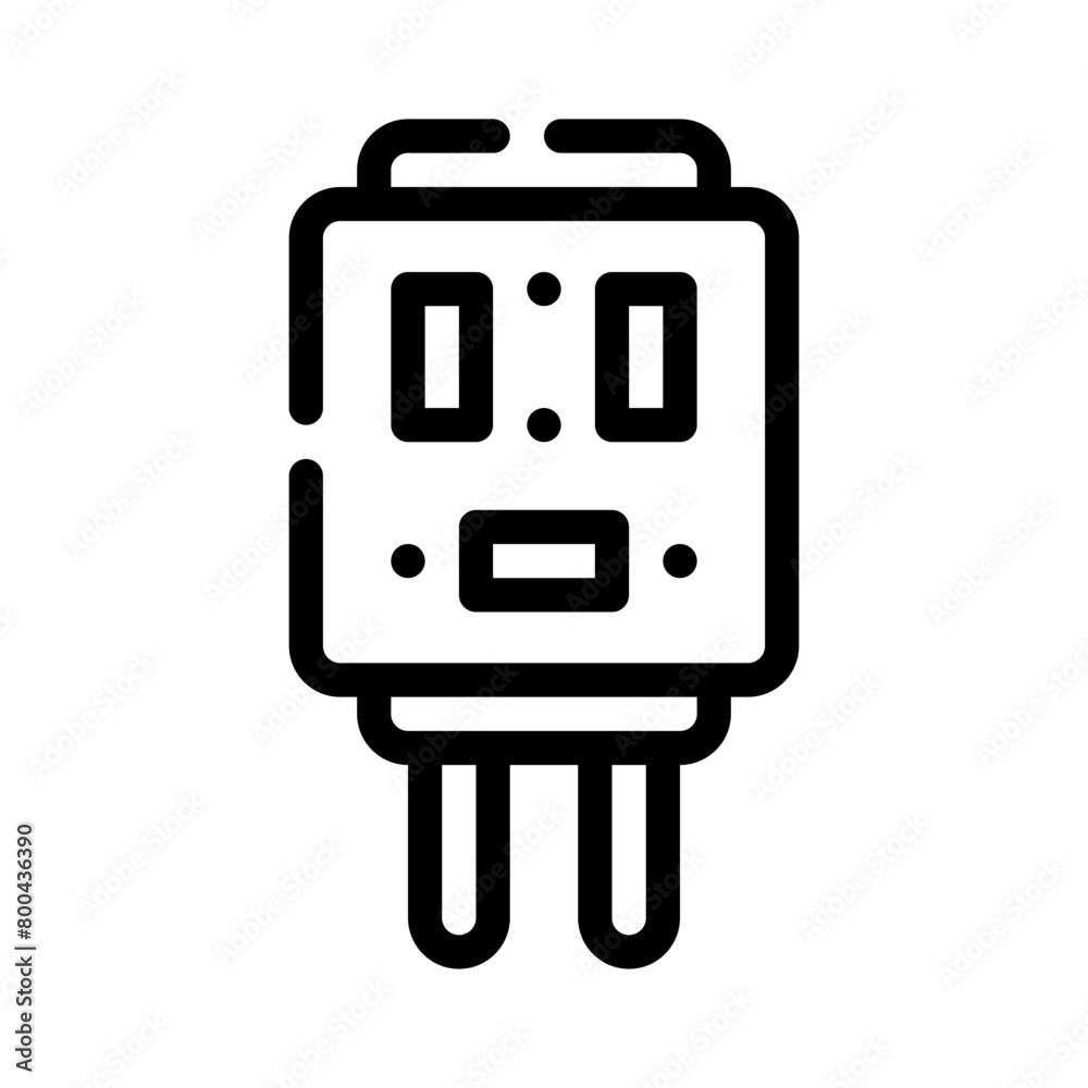 adapter line icon adapter line icon