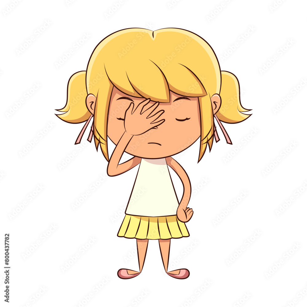 girl facepalm girl facepalm