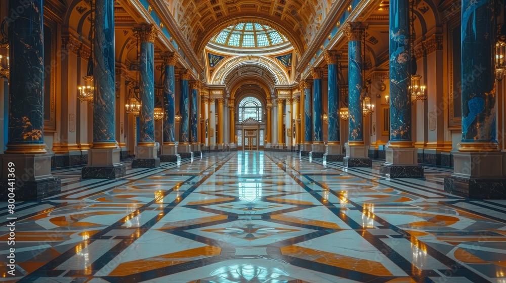 Obraz premium Explore the Smithsonian museums for their architectural beauty and cultural richness. 