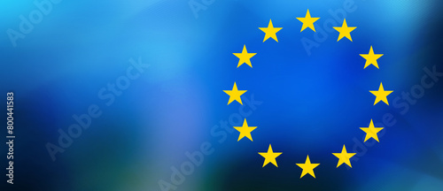 europa bunt vielfalt abstrakt lichter wahlen symbol zeichen photo