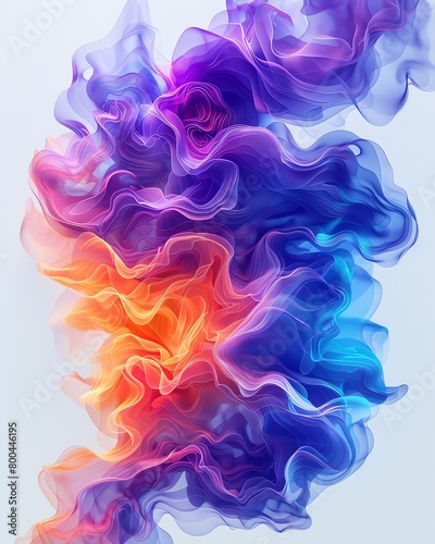 An ethereal dreamscape of vibrant colors and swirling energy
