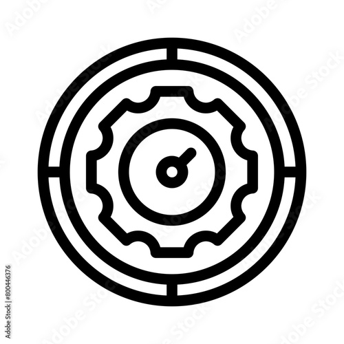 efficiency line icon