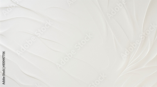 Soft White Fabric Folds, Gentle Textile Waves, Delicate Drapery Background