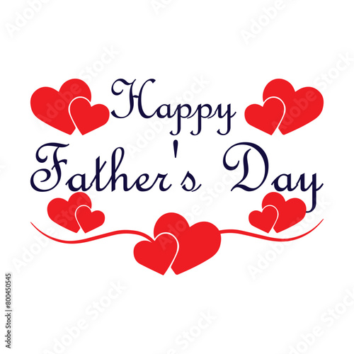 Happy Father's Day, Happy Father's Day Appreciation Vector Text, Father's Day Background, Father's Day Banner, Dad Appreciation, Banner Background for Posters, Flyers, Marketing