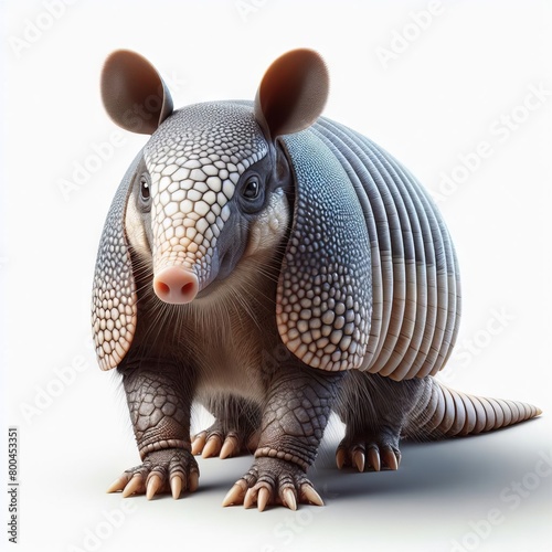 armadillo on a desert animal background for social media  © Садыг Сеид-заде