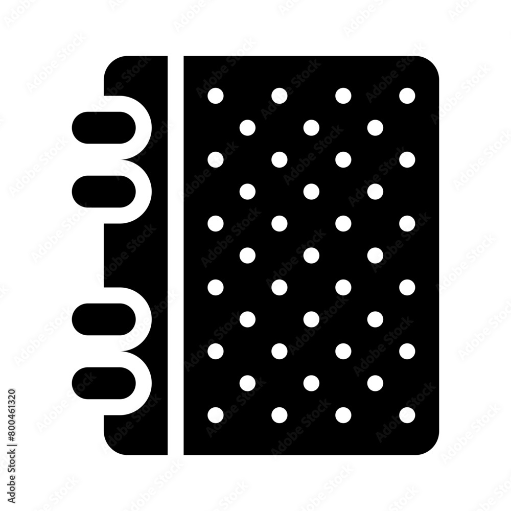 sketchbook glyph icon