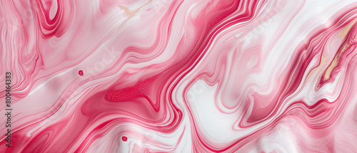Textura de mármore rosa e branco - Papel de parede