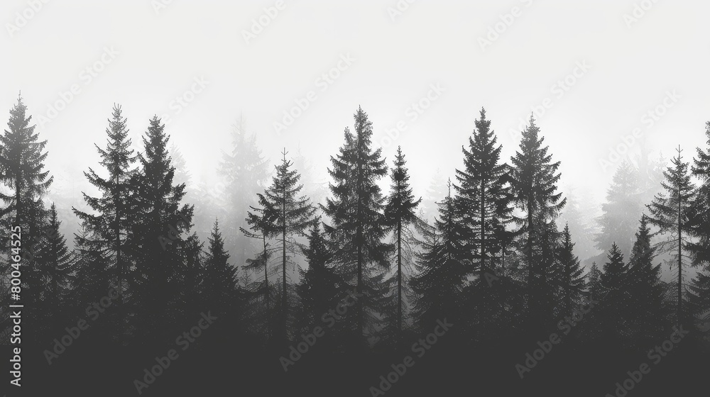 Trees in the Fog Trees in the Fog