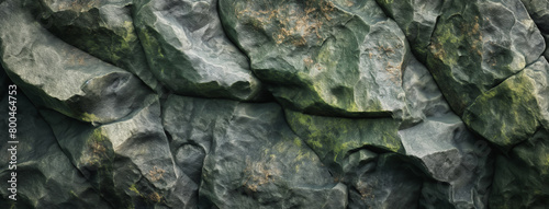 textura de pedras verde natural photo