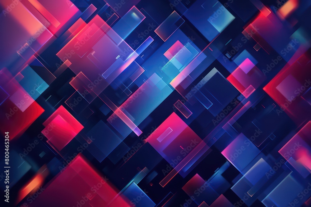 modern abstract dark blue background with geometric shapes and neon colors modern abstract dark blue background with geometric shapes and neon colors