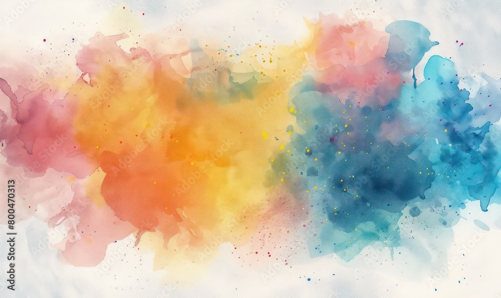 artistic watercolored illustration background with untangled strokes and composition artistic watercolored illustration background with untangled strokes and composition