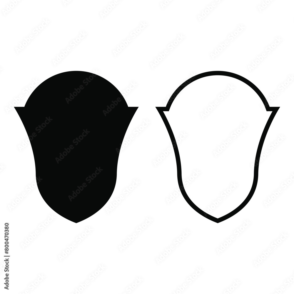 shield vector icon shield vector icon