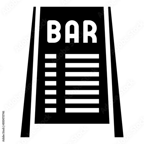 Signage,food,circle,signboard,bar,closed,rounded,bar,restaurant.svg