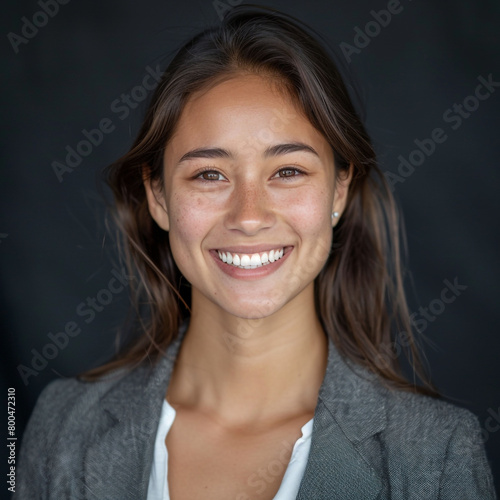 portrait of a smiling business woman