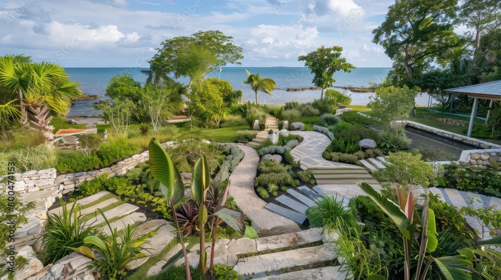 sustainable landscaping with a natural design blending with the surrounding ecosystem sustainable landscaping with a natural design blending with the surrounding ecosystem