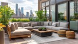 Outdoor Sofa Urban Oasis: Photos of outdoor sofas in urban setting