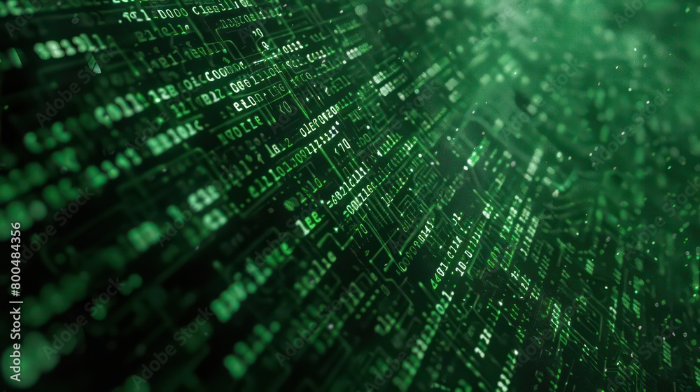 matrix abstract digital background with nice perspective and depth matrix abstract digital background with nice perspective and depth