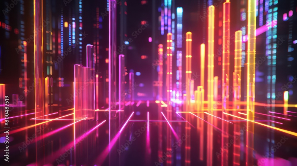 high tech data graphic illustration background high tech data graphic illustration background